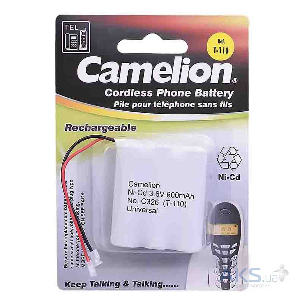 Batterie Téléphone sans fil T207 3.6 V 550mAh Batteries Téléphones